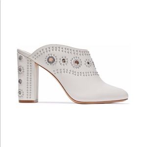 NIB Rachel Zoe Ramona Eyelet Studded Mule
